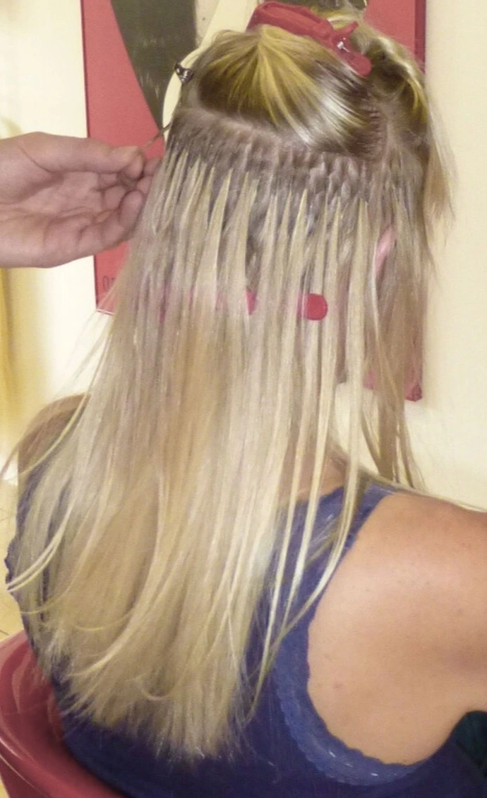 Keratin spoje prodlužování vlasů